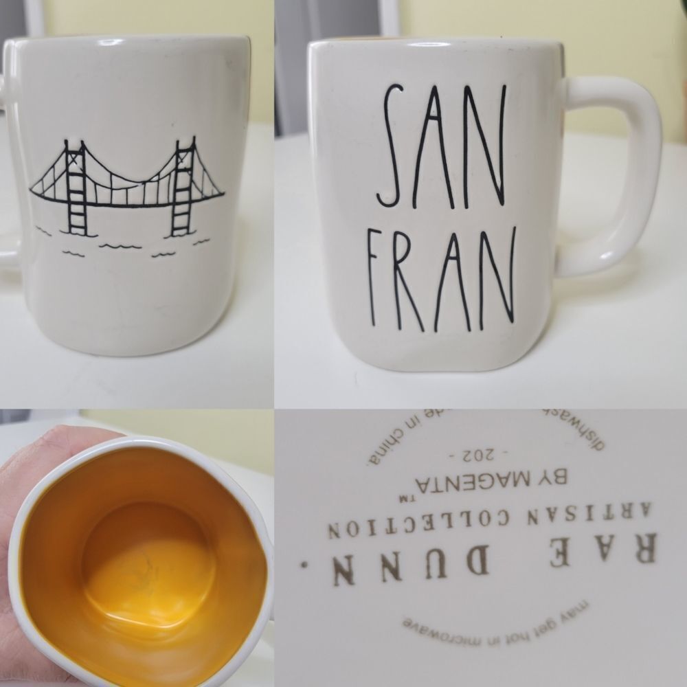 SAN FRAN GOLDEN GATE BRIDGE FRANCISCO LIMITED EDITION COFFEE TEA CUP MUG